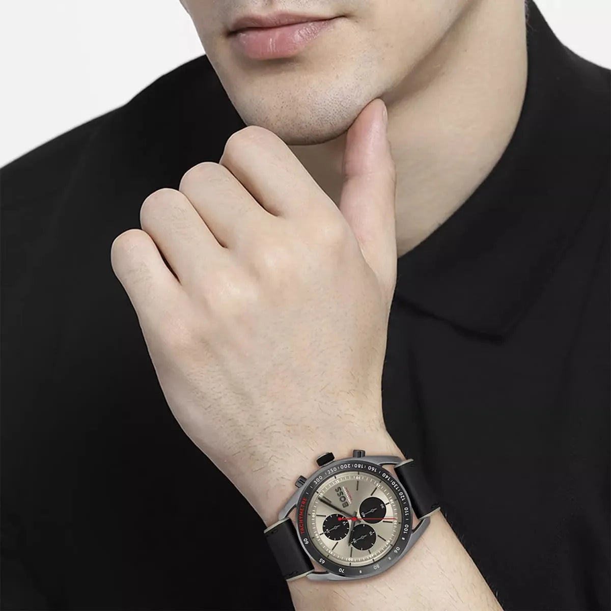 Hugo Boss Men's Watch Centre Court 1514024 - Black