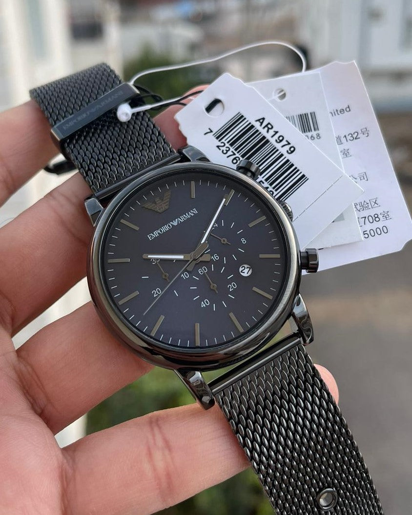 Emporio Armani Watch For Men's Luigi AR1979 - Grey