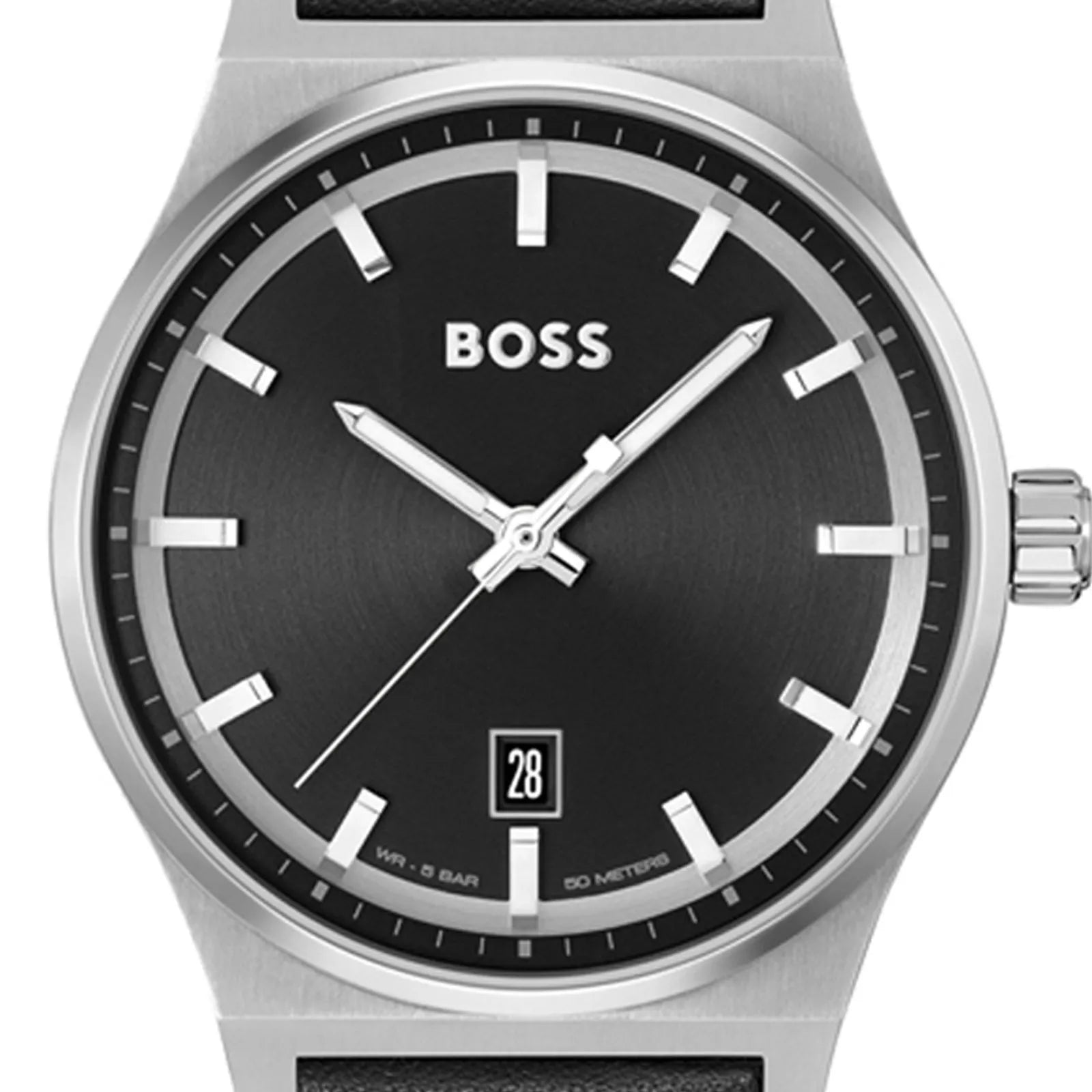 Hugo Boss Men's Watch Candor 1514076 Silver / Black