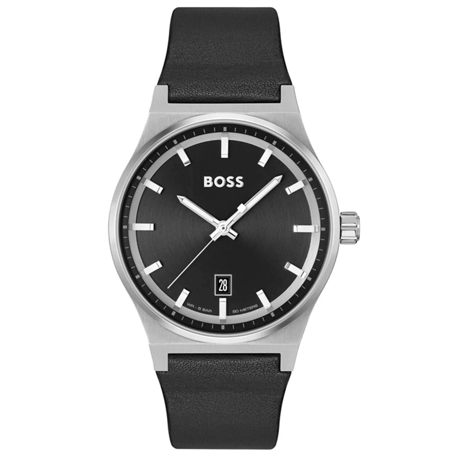 Hugo Boss Men's Watch Candor 1514076 Silver / Black