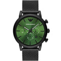 Emporio Armani Watch For Men's Luigi AR11470 - Black