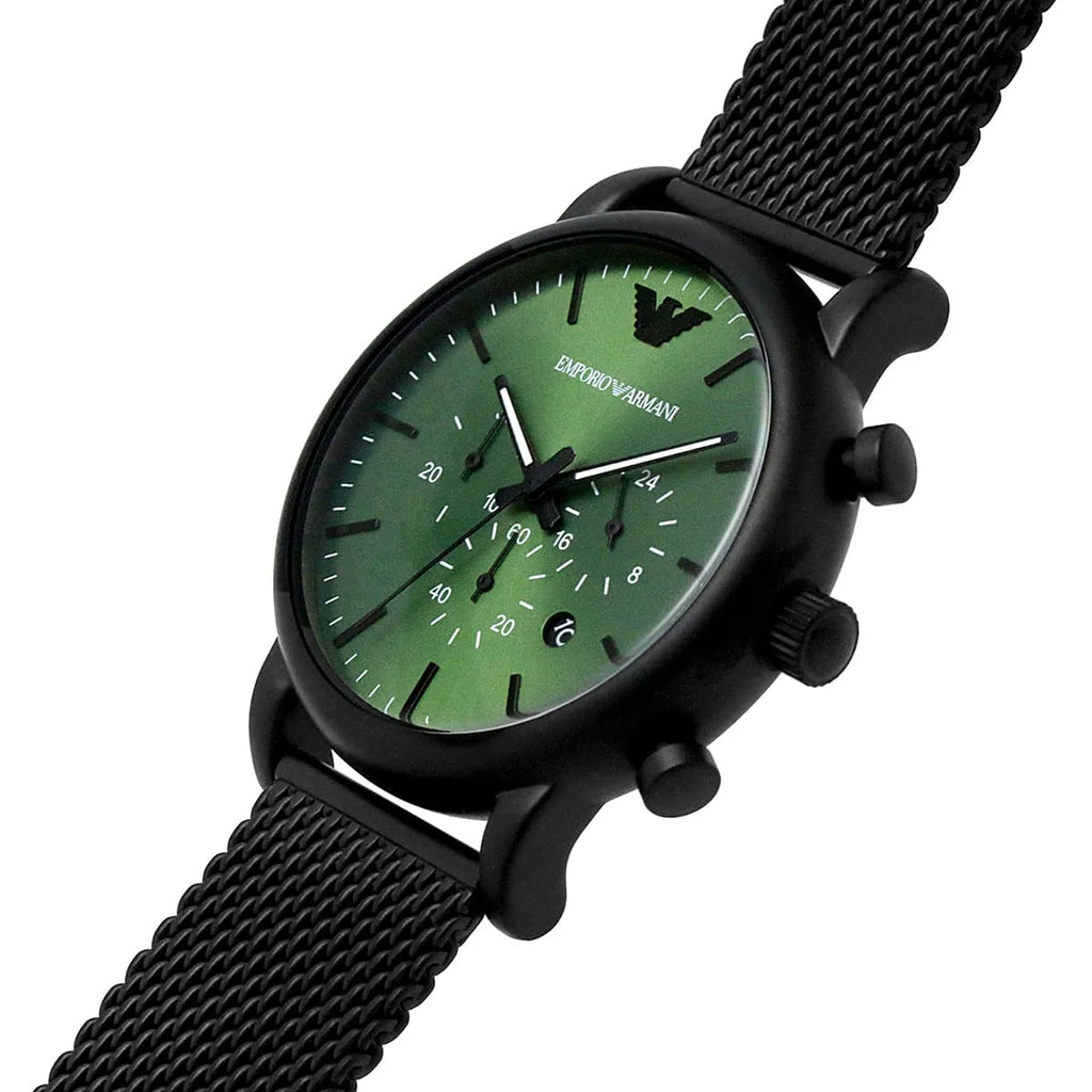 Emporio Armani Watch For Men's Luigi AR11470 - Black
