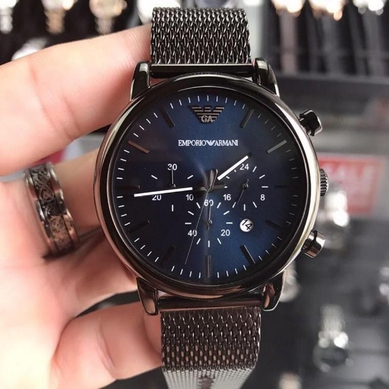 Emporio Armani Watch For Men's Luigi AR1979 - Grey