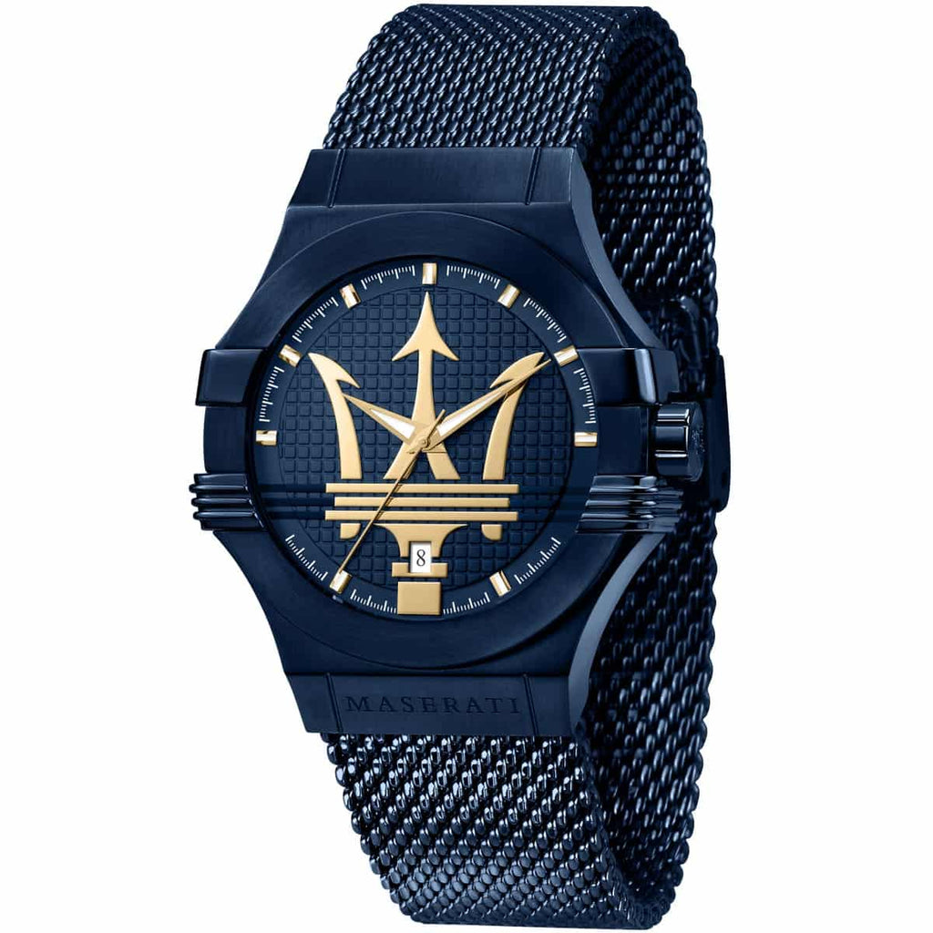 Maserati Watch Potenza R8853108008 For Men's  - Blue