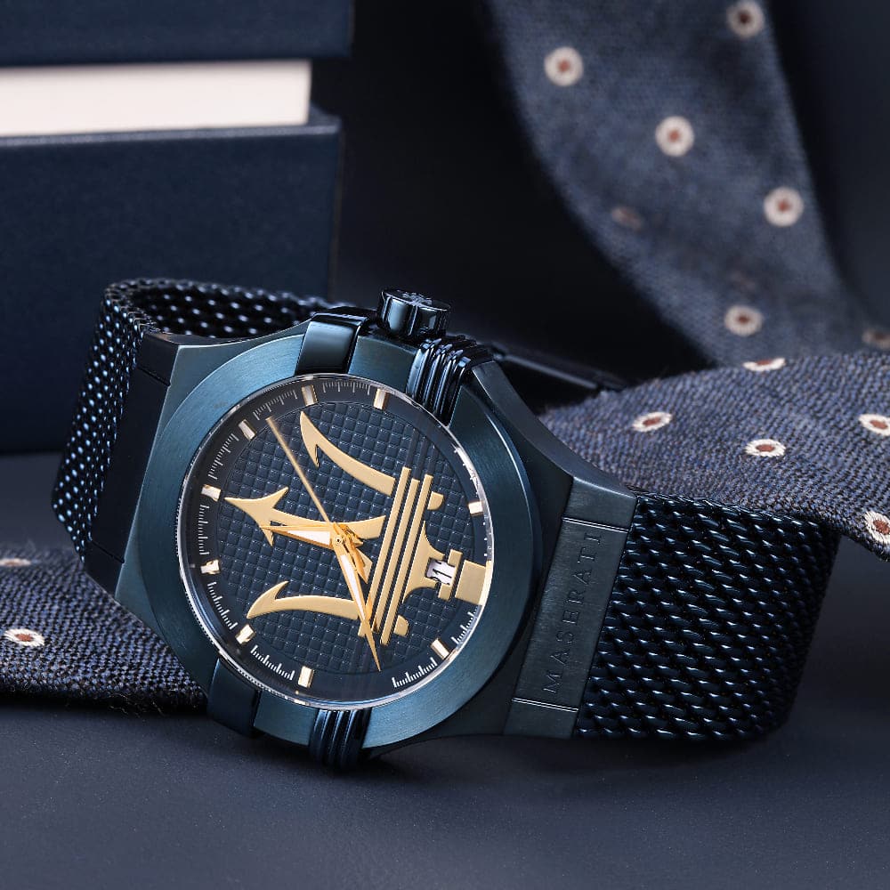 Maserati Watch Potenza R8853108008 For Men's  - Blue