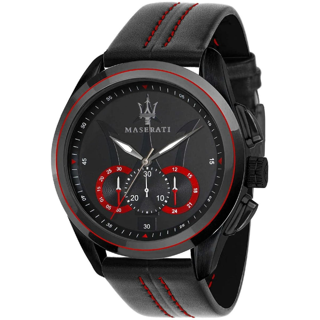 Maserati Traguardo Men's Watch Black / Red