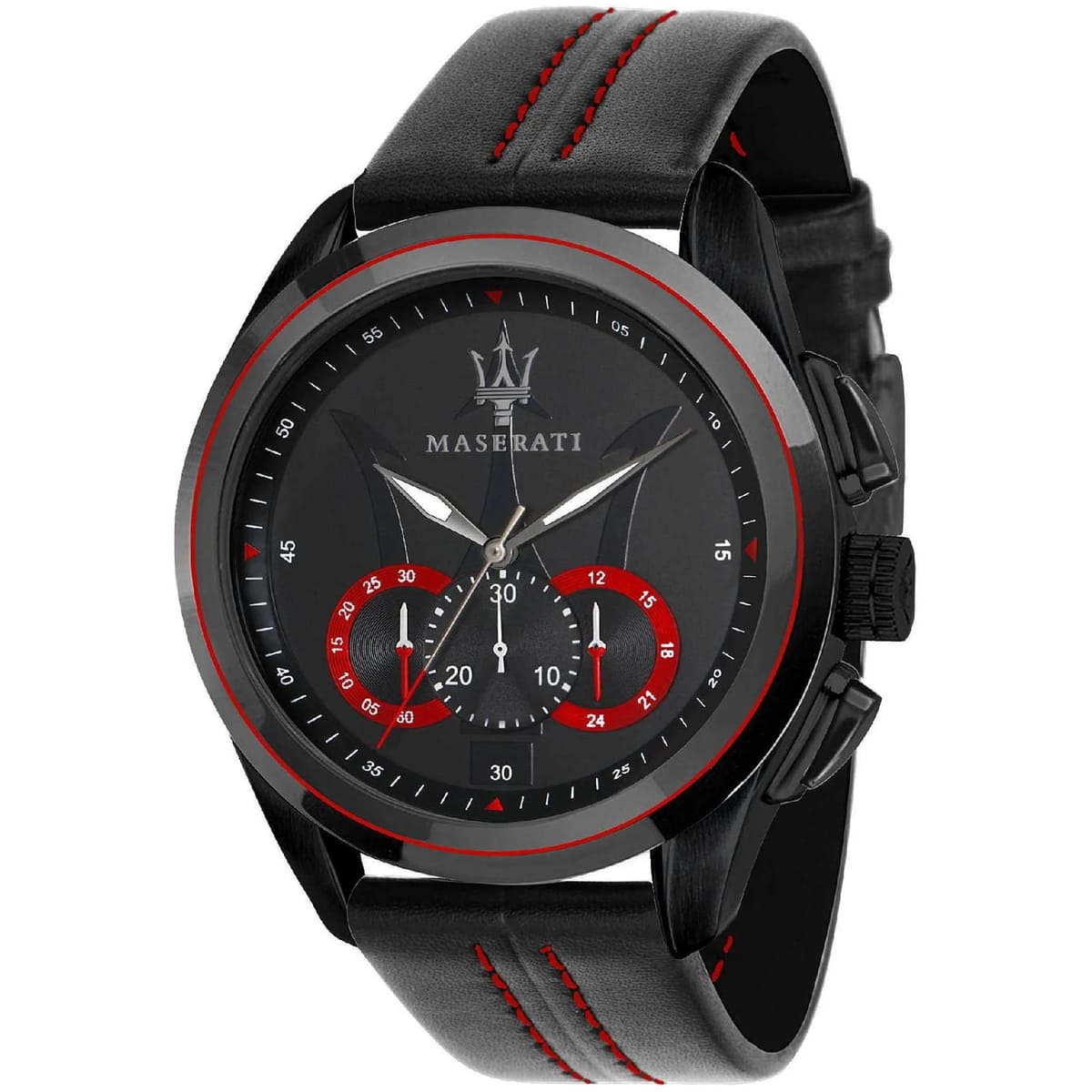 Maserati Traguardo Men's Watch Black / Red