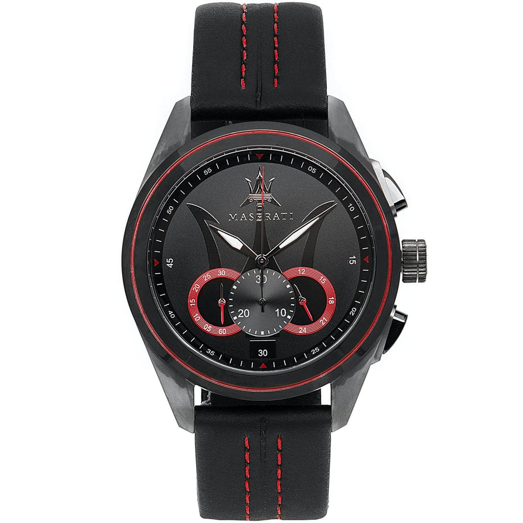 Maserati Traguardo Men's Watch Black / Red