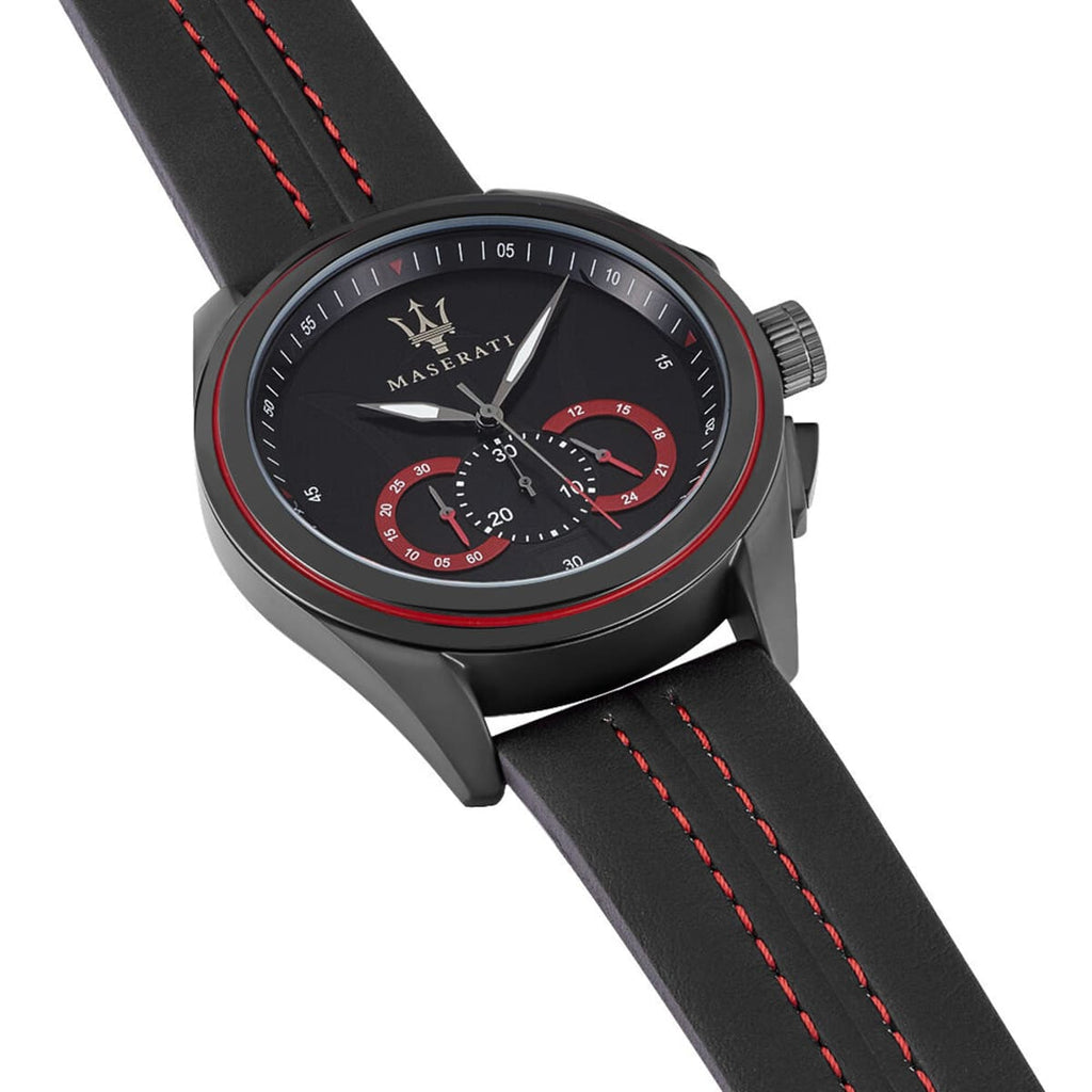Maserati Traguardo Men's Watch Black / Red