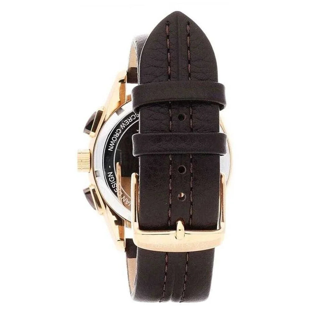 Maserati Traguardo Men's Watch Brown / Gold