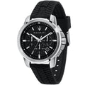 Maserati Successo Chronograph Men's Watch Silver / Black