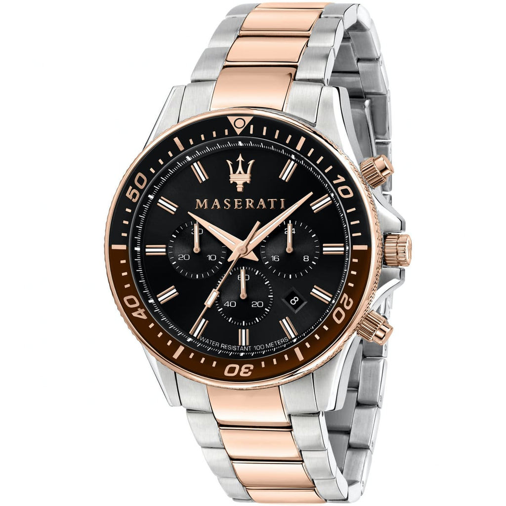 Maserati Sfida Men's Watch silver / Gold