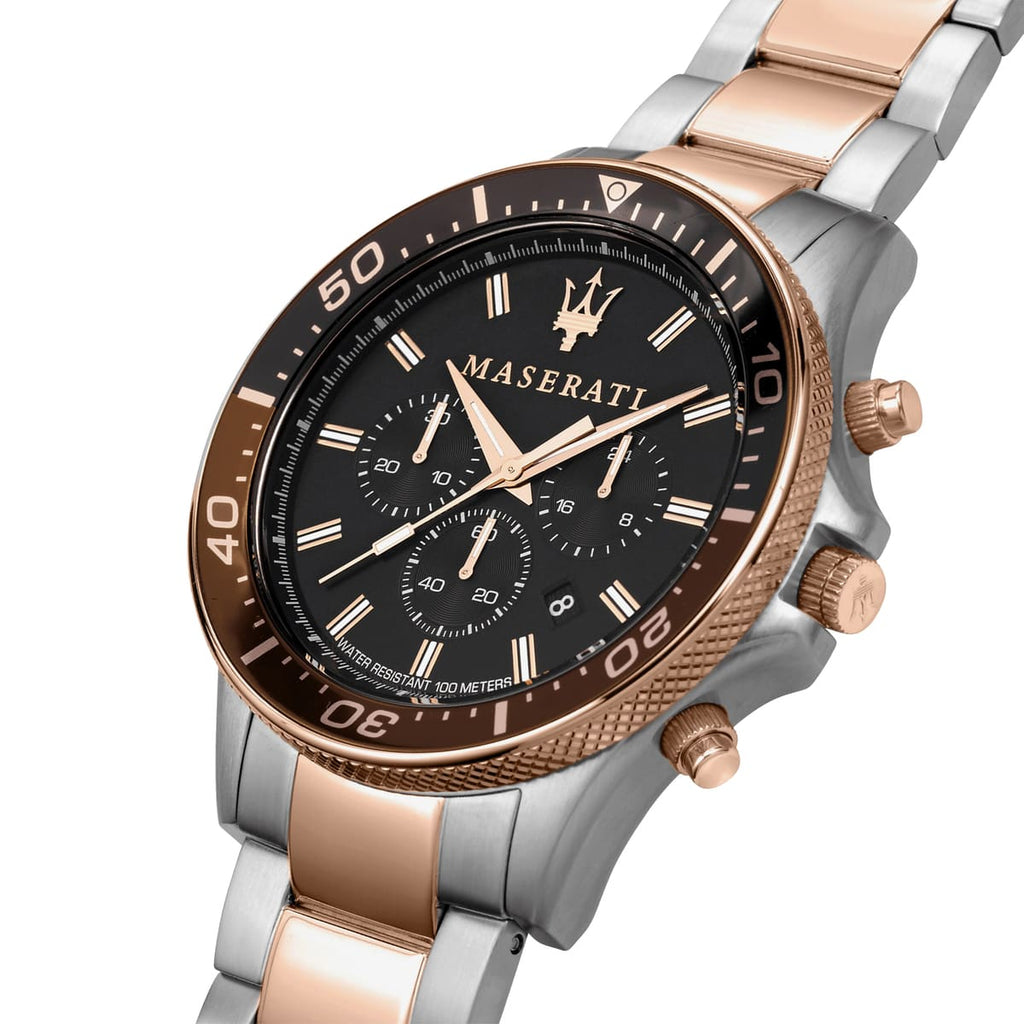 Maserati Sfida Men's Watch silver / Gold